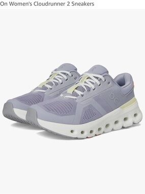 On Running On Cloud Cloudrunner 2  Womens 9.5 Lilac/Ivory